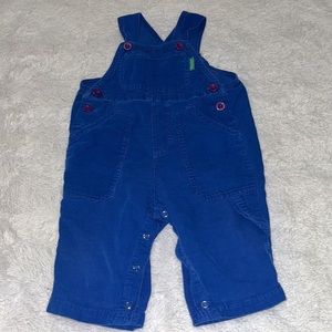 Blue overalls